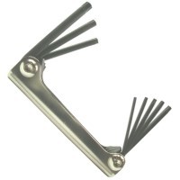 14534 14534 BONDHUS T9-T40 FOLD-UP TOOL SET