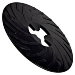 81733 81733 3M DISC PAD FACE PLATE RIBBED BLK
