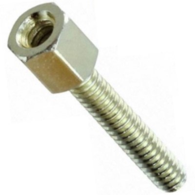 9841S44037 9841-S-0440-37 JACKSCREW 3/16 HEX X 3/16 L, 4-40 THD ST/ZI II