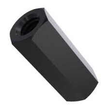 SPM1013M60SR11A SP-M10-13M-60-S-R-11A SPACER 10 MM RND X 13 MM L X 6.3 MM ID STEEL/BLACK OXIDE