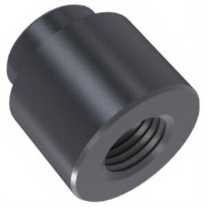 9535BB632ZB 9535B-B-0632-ZB SWG STDF 1/4 RND X 3/8 L, 6-32 THD BR/ZI BLK