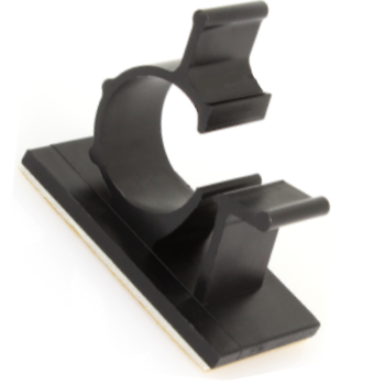 22188 22-0188 BLACK CABLE CLAMP PVC