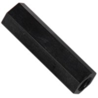 22051032S42 2205-1032-S-42 F/F STDF 5/16 HEX X 3-1/2 L, 10-32 THD ST/ZI BLK