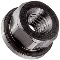.200CNFL1O M20-2.5 HEX FLANGE NUT ALLOY ST