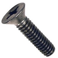 6C20MP82O 6-32 X 5/16 PHIL FLAT 82D M/S STEEL