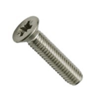 4C20MZ8SP 4-40 X 5/16 POZI FLAT MACHINE SCREW