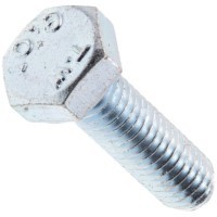 25C64BHH2Z 1/4-20 X 1 HEX HD BOLT STEEL ZINC I