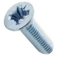 .25C50MZ923 M2.5-.45 X 5 POZI FLAT 90D M/S STEEL