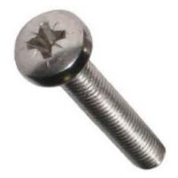 10F60MZPBT 10-32 X 0.935" POZI PAN MACHINE SCREW BRASS ELECTRO TIN PLATE
