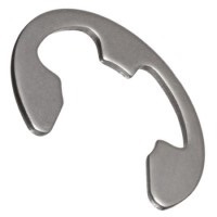 51336 5133-6 E-RING RETAINING RING CARBON STEEL