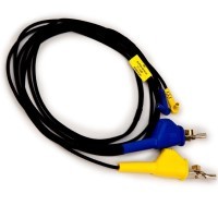 1142 3M TEST LEAD BLUE/YELLOW ALLIGATOR