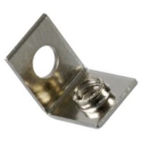 634 KEYSTONE BRACKET BRASS/NICKEL