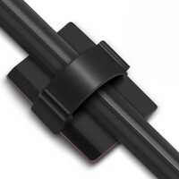 GSN-1B-AT WIRE CLIP NYLON BLACK, INNOVATIVE/GLOBAL