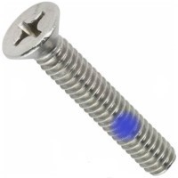 0-80 X 3/16 PHIL FLAT 82D M/S W/NYLON PA