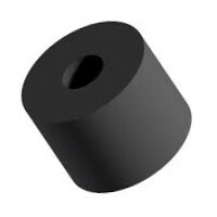 9540K58 RUBBER FOOT UNTHREADED, HEAVY DUTY, SBR