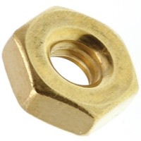 10-32 MACHINE SCREW NUT BRASS