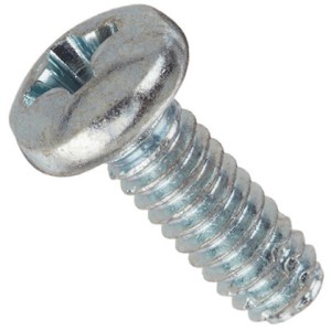 10-32 X 3/8 PHIL PAN SCREW TYPE F STEEL