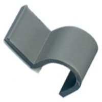 A1C38-A-C8 LT GRAY ADHESIVE CABLE CLIP