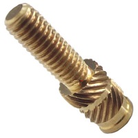 TCTSB10UNF TCTS-B-10 UNF PSM KNURL THREADED STUD BR