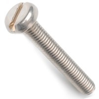 10-32 X 1/2 SLOT BINDER M/S BRASS TIN