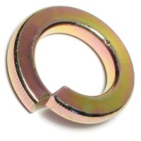 #12 SPLIT LOCKWASHER STEEL ZINC II